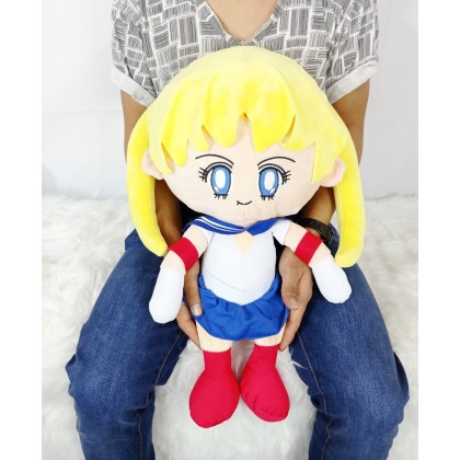 {M'SIA STOCK} Sailor Moon Girl SoftToys/PlushToys/KidsToys 50cm 美少女战士娃娃玩具公仔50厘米 Patung Beruang